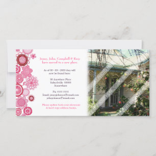 New House Home Address Update Photo Card