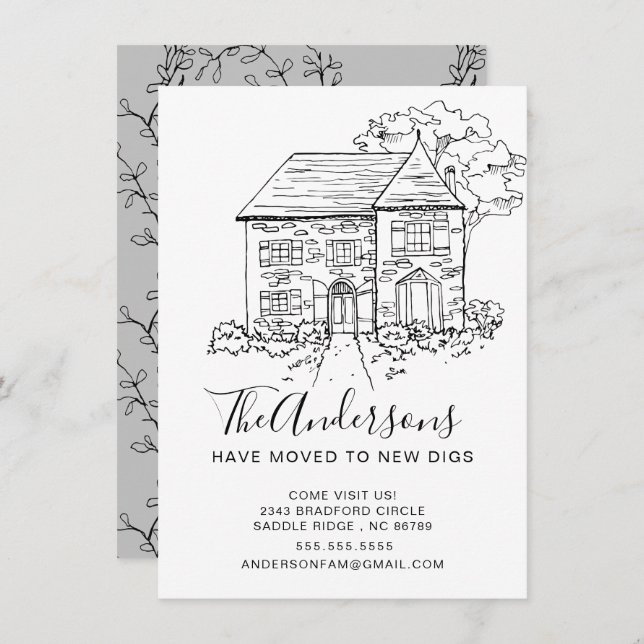 New House | Moving Announcement (Front/Back)