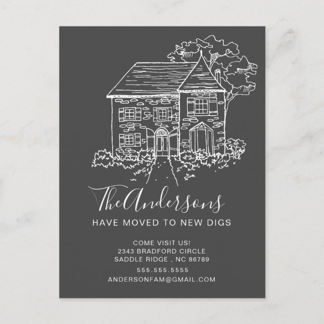 New House | Moving Announcement (Front)