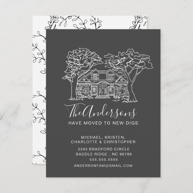 New House | Moving Announcement (Front/Back)