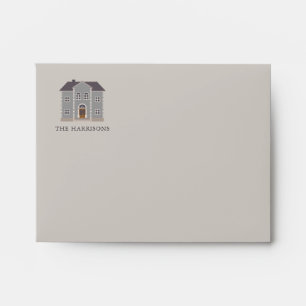 New House New Address Personalised Beige Envelope