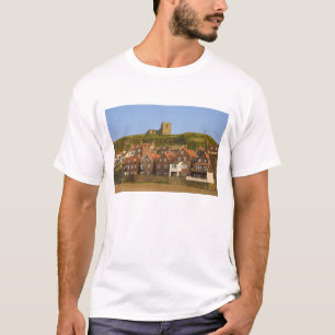 New housing and St Margarets church, Whitby, T-Shirt