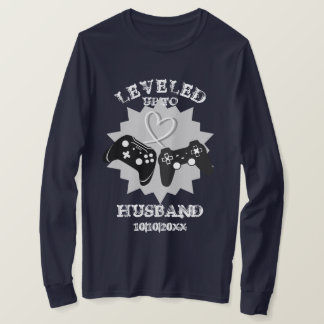 New Husband Funny Personalised Gamer T-Shirt