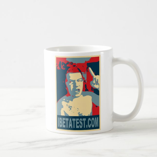 NEW iBetaTest.com One-Face Mug! Coffee Mug (Right)