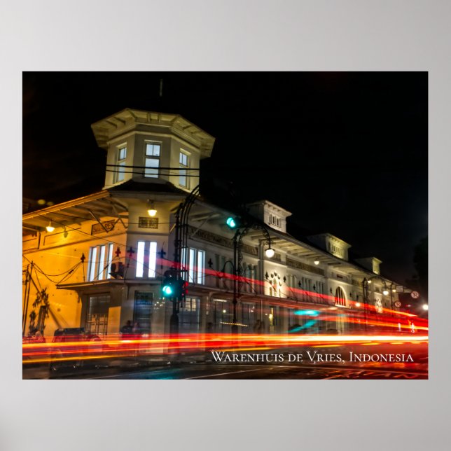 New Indies Art Deco Architecture Aesthetic Poster (Front)