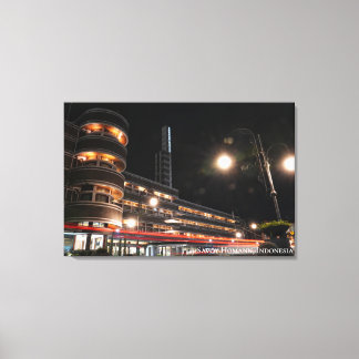 New Indies Art Deco Architecture Landscape Photo Canvas Print
