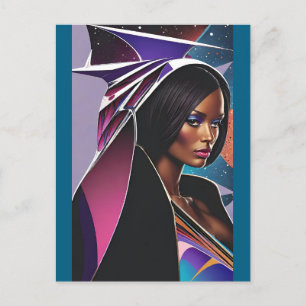 New Interdimensional Princess - Ken Gauge Art Postcard