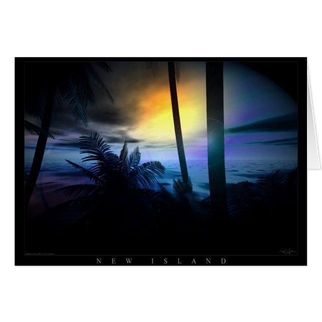 New Island  (Front Horizontal)