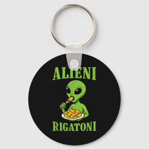 New Italian Brainrot Alieni Rigatoni Funny Viral M Key Ring