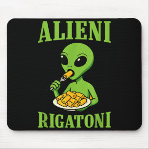 New Italian Brainrot Alieni Rigatoni Funny Viral M Mouse Mat