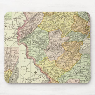 New Jersey 10 Mouse Mat