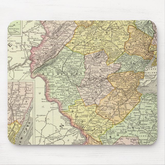 New Jersey 10 Mouse Mat (Front)