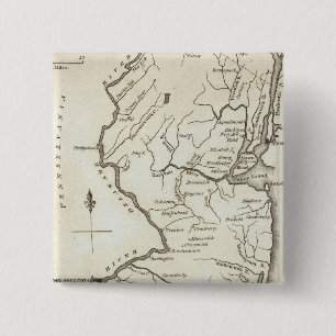 New Jersey 13 15 Cm Square Badge