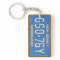 New Jersey 1980 Vintage License Plate Keychain