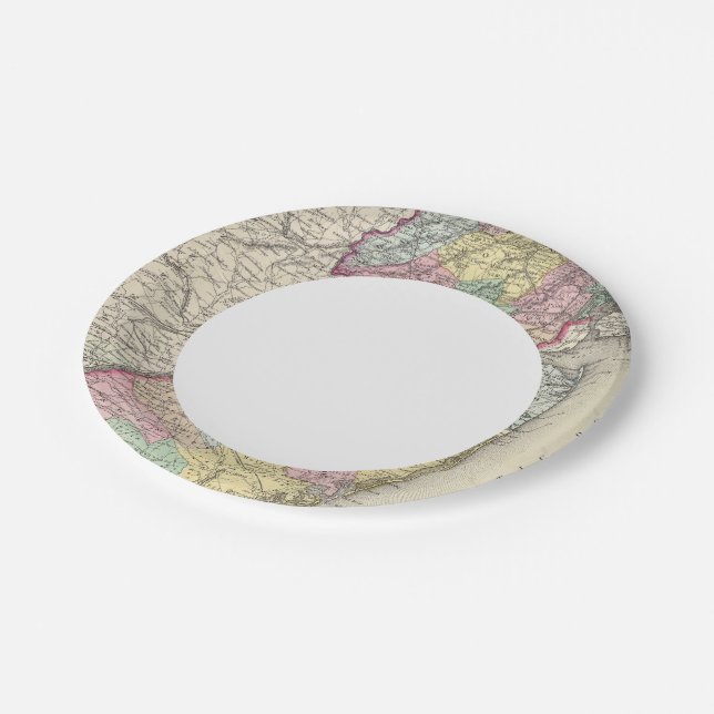 New Jersey 2 Paper Plate (Angled)