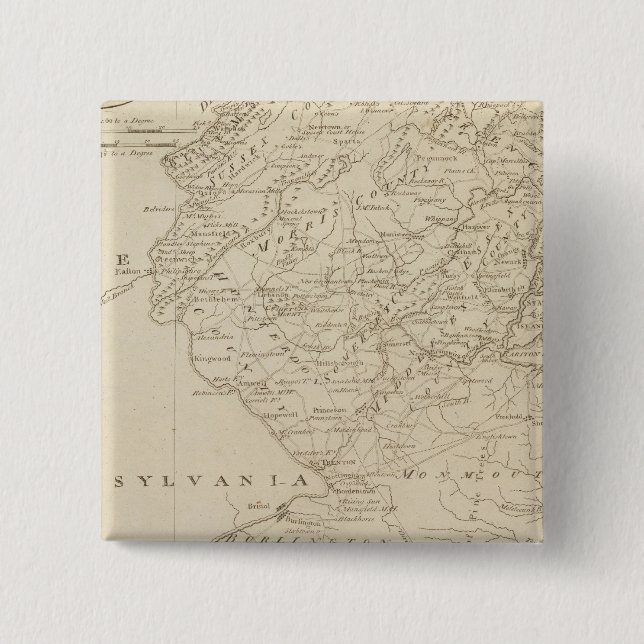 New Jersey 8 15 Cm Square Badge (Front)