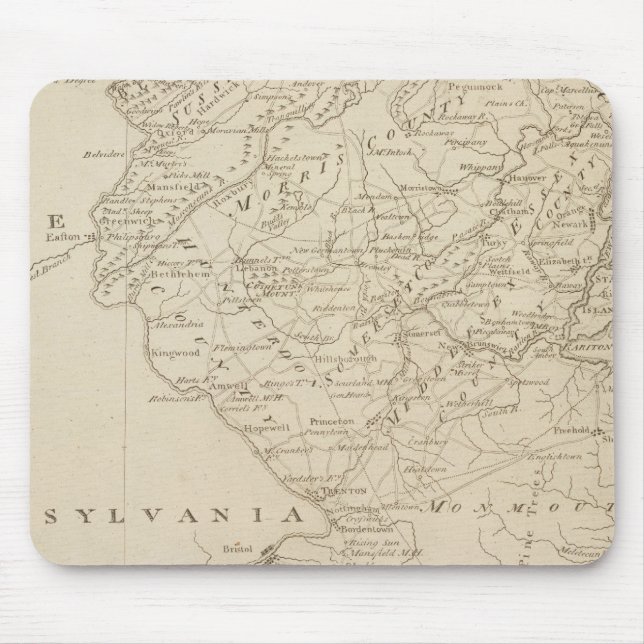 New Jersey 8 Mouse Mat (Front)