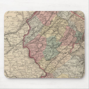 New Jersey 9 Mouse Mat