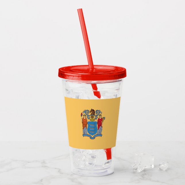 New Jersey Acrylic Tumbler (Front Ice)