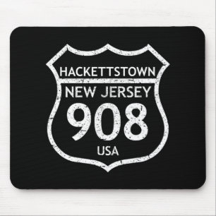 New Jersey Area Code 908 Hackettstown, Nj Home Sta Mouse Mat