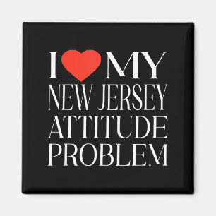 New jersey attitude problem love nj state pride magnet