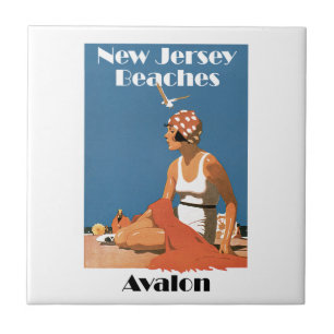 New Jersey Beaches ~ Avalon Tile