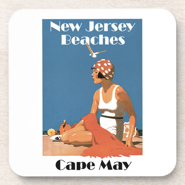 New Jersey Beaches ~ Cape May Coaster (Front)