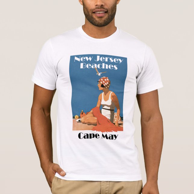 New Jersey Beaches ~ Cape May T-Shirt (Front)