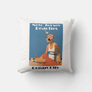 New Jersey Beaches ~ Ocean City Cushion