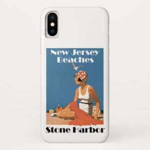 New Jersey Beaches ~ Stone Harbour iPhone X Case