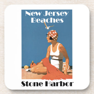 New Jersey Beaches ~ Stone Harbour Coaster