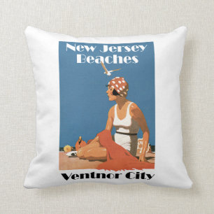 New Jersey Beaches ~ Ventnor City Cushion