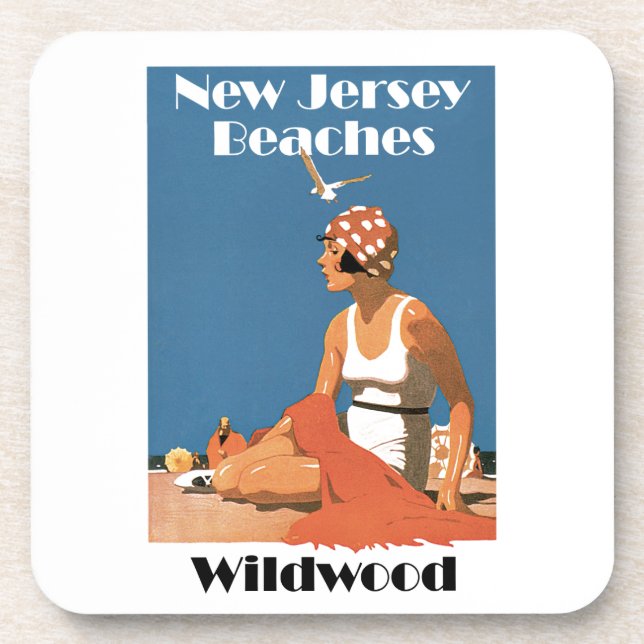 New Jersey Beaches ~ Wildwood Coaster (Front)