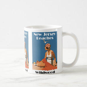 New Jersey Beaches ~ Wildwood Coffee Mug