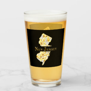 NEW JERSEY BEER GLASS