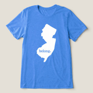New Jersey Belong State Pride Tri-Blend Shirt