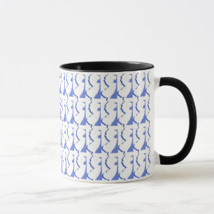 New Jersey Black Ringer Mug