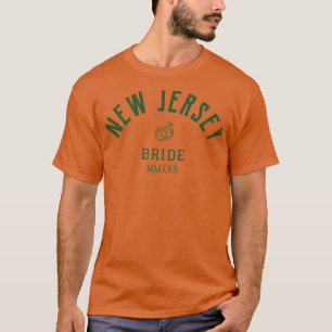 New Jersey Bride Bachelorette For the Bride Wed T-Shirt