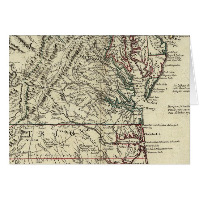 New Jersey, Delaware, Virginia, North Carolina (Front Horizontal)