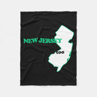 New Jersey Dont Worry We Hate You Too  Fleece Blanket