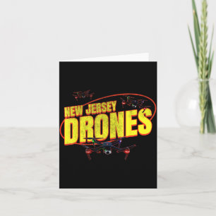 New Jersey Drones Funny Mystery Drones In New Jers Card