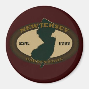 New Jersey Est. 1787 Magnet