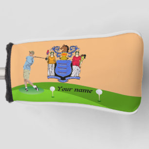 New Jersey flag Golf Head Cover