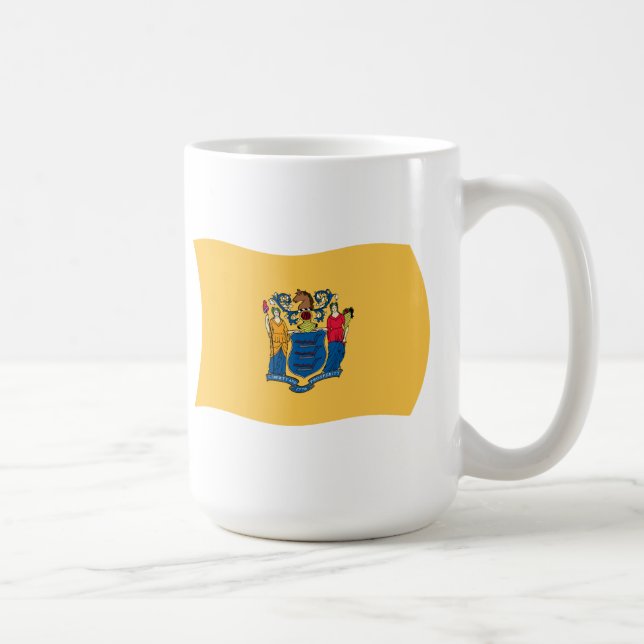 New Jersey Flag Mug (Right)