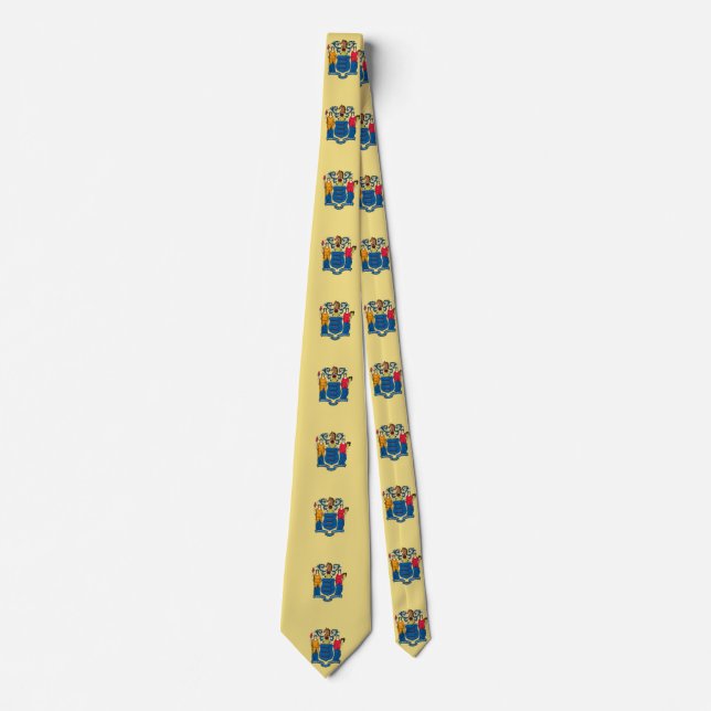 New Jersey Flag Tie (Front)