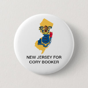 NEW JERSEY FOR CORY BOOKER 2020 Button