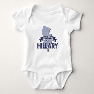 NEW JERSEY FOR HILLARY BABY BODYSUIT