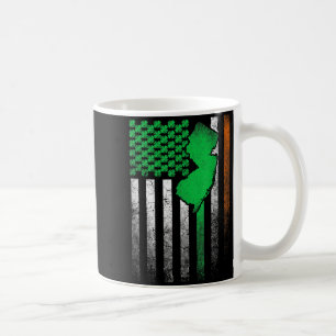 New Jersey Gift St. Patrick's Day Irish American F Coffee Mug