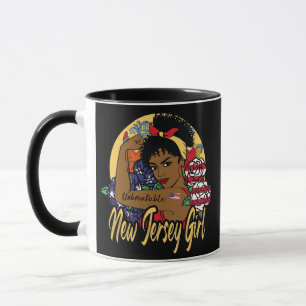 New Jersey Girls New Jersey proud State Flag for Mug