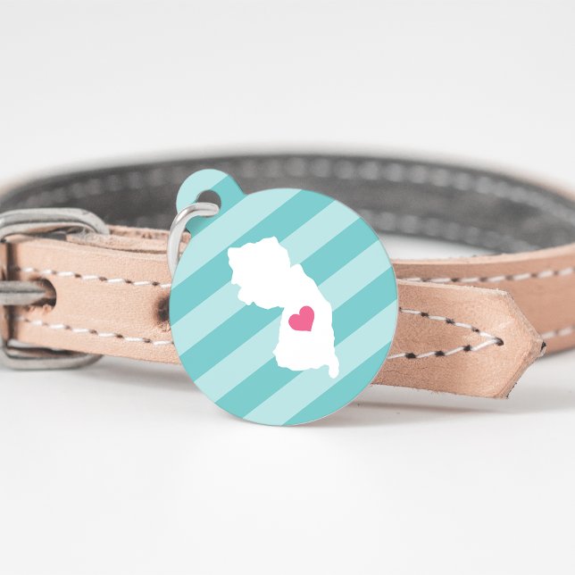 New Jersey Heart Pet Tag (Creator Uploaded)